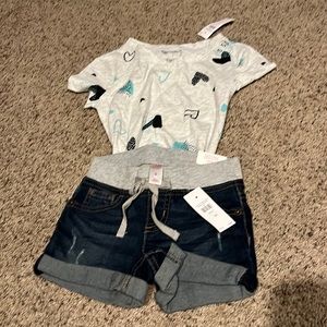 Girls short set